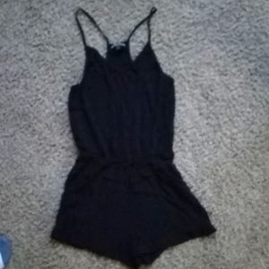 Brandy Melville black romper size women's small.